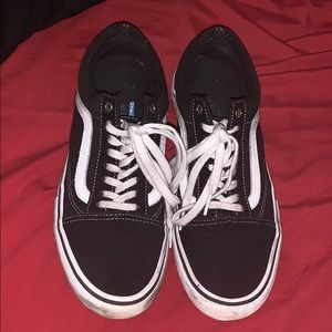 Men’s size 10.0 Black Vans